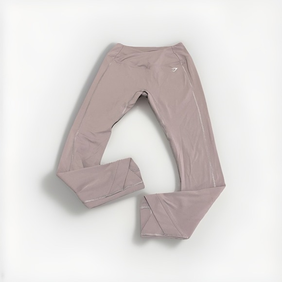 Gymshark Pants - Gymshark Women's Medium Crossover Leggings Slate Lavender
